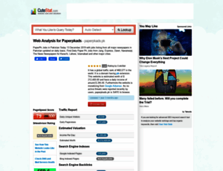 paperpkads.pk.cutestat.com screenshot