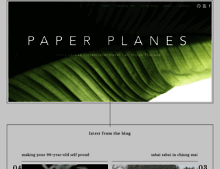 paperplanesblog.com screenshot