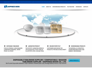paperpulp-tableware.com screenshot