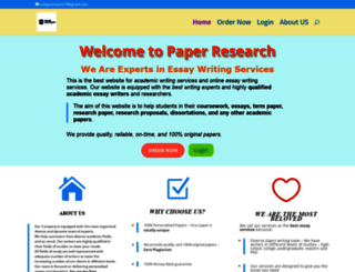 paperresearch.org screenshot