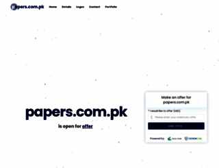 papers.com.pk screenshot