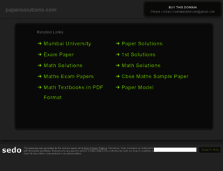 papersolutions.com screenshot
