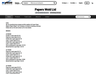 papersworld.en.ecplaza.net screenshot