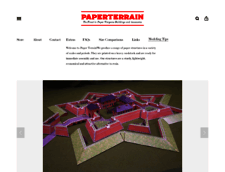 paperterrain.com screenshot
