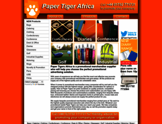 papertigerafrica.com screenshot