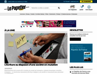 papetierdefrance.com screenshot