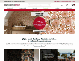 papierspeintsdirect.com screenshot