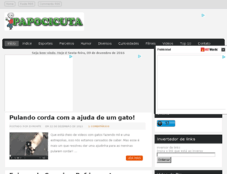 papocicuta.com.br screenshot