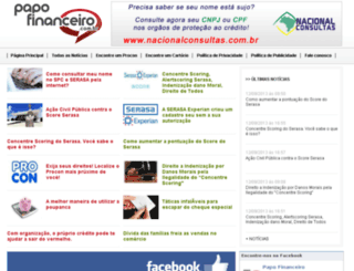 papofinanceiro.com.br screenshot