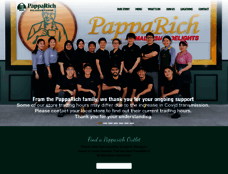 papparich.net.au screenshot