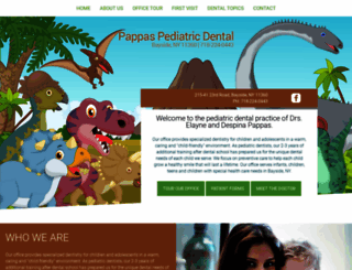 pappaspediatricdental.com screenshot