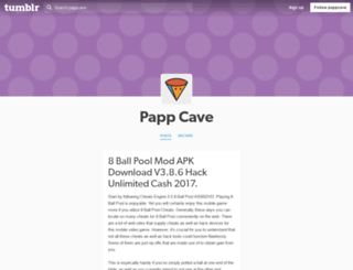 pappcave.tumblr.com screenshot