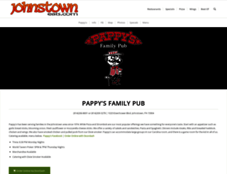 pappysfamilypub.com screenshot