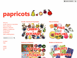 papricots.storenvy.com screenshot