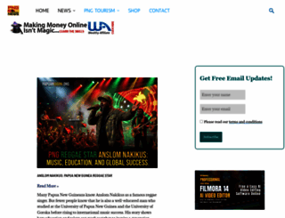 papuaniugini.org screenshot