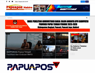 papuaposnabire.com screenshot