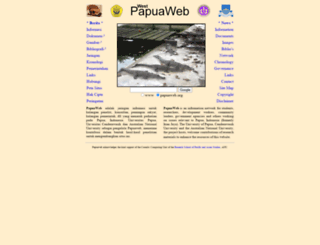 papuaweb.org screenshot