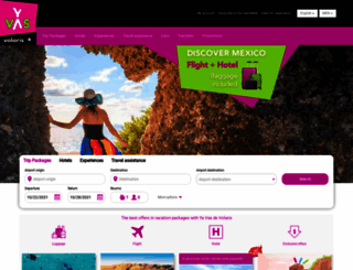 paquetes-volaris.com screenshot