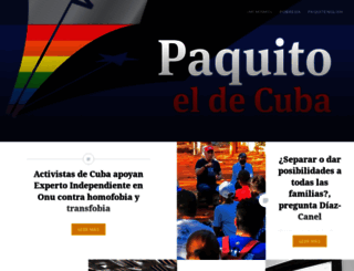 paquitoeldecuba.com screenshot