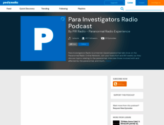 para-investigators-radio.podomatic.com screenshot