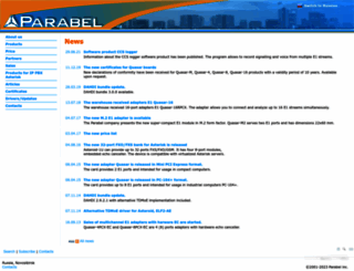 parabel-labs.com screenshot