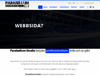 parabellum-studio.se screenshot