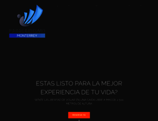 paracaidismomonterrey.com screenshot