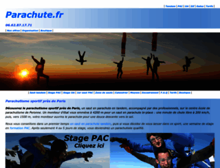 parachute.fr screenshot