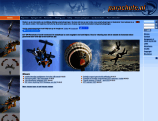 parachute.nl screenshot