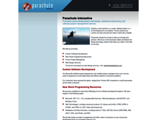 parachuteinteraction.com screenshot
