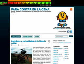 paracontarenlacena.boosterblog.es screenshot