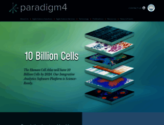 paradigm4.com screenshot