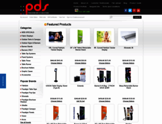 paradigmdisplaysolutions.com screenshot