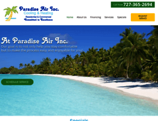 paradise-air-inc.com screenshot