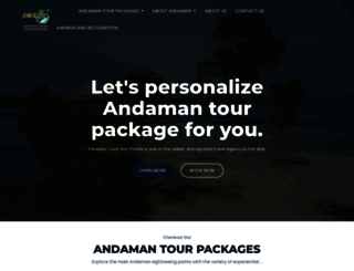 paradiseandaman.com screenshot