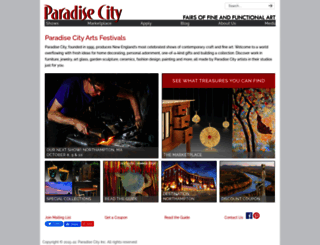 paradisecityartbuzz.com screenshot