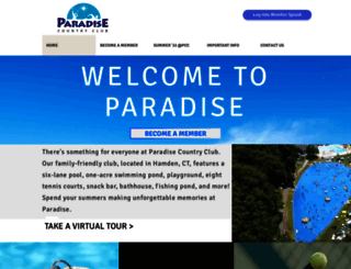 paradisecountryclub.com screenshot