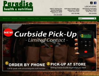 paradisehealthdirect.com screenshot