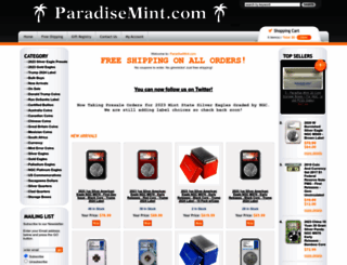 paradisemint.com screenshot