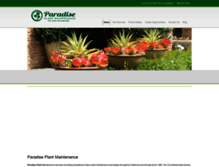 paradiseplant.net screenshot