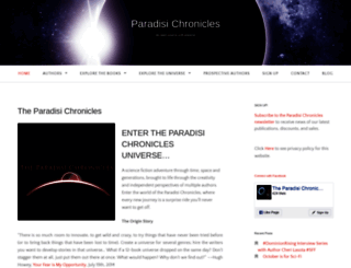 paradisichronicles.wordpress.com screenshot