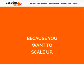 paradoxlabs.com screenshot