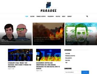 paradoxpolitics.com screenshot