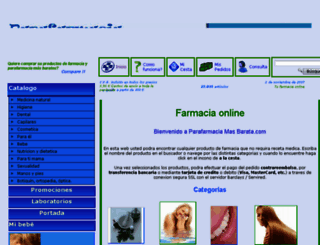 parafarmaciamasbarata.es screenshot