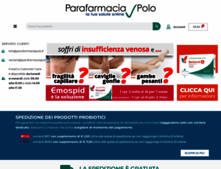 parafarmaciapolo.it screenshot