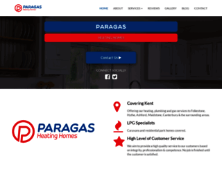 paragas.co.uk screenshot