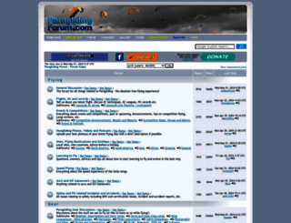 paraglidingforum.com screenshot