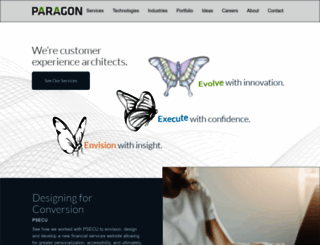 paragon-inc.com screenshot