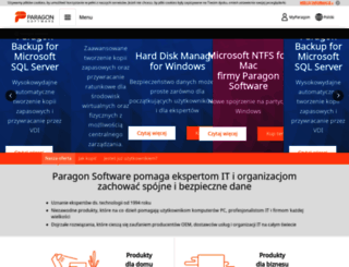 paragon-software.pl screenshot