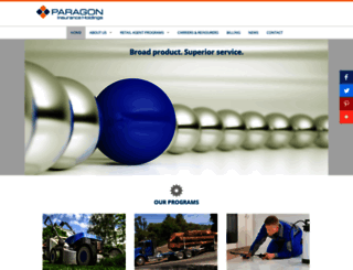 paragoninsgroup.com screenshot